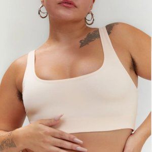 ✨FINAL PRICE REDUCTION✨ Girlfriend Collective Scoop Bra in Shell (XS)